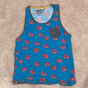 American Republic Donut Tank Top Size Medium